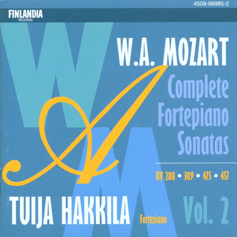 Обложка альбома «W.A. Mozart: Complete Fortepiano Sonatas, Vol. 2» — Tuija Hakkila