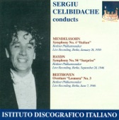 Berlin Philharmonic & Sergiu Celibidache - Symphony No. 4 in A Major, Op. 90 "Italian": IV. Saltarello. Presto