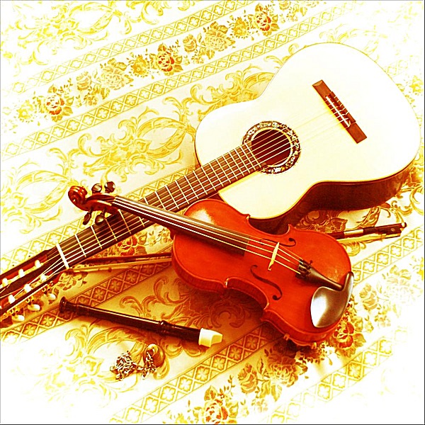 Violin and Classical Guitar Wedding Ceremony Music in Baroque, Renaissance and Romantic Styles cover art