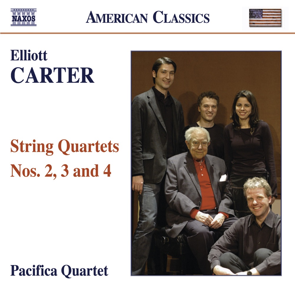 Обложка альбома «Carter: Complete String Quartets, Vol. 2» — Pacifica Quartet