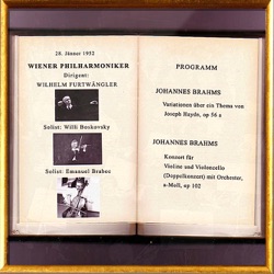- - Johannes Brahms: Konzert Für Violine Und Violoncello (Doppelkonzert) Mit Orchester, Op. 102 A-Moll: I. Satz