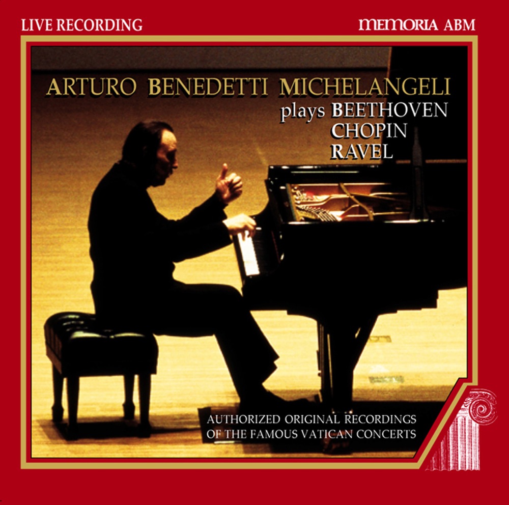 Обложка альбома «Piano Recital: Michelangeli, Arturo Benedetti - Beethoven - Chopin - Ravel (1987)» — Arturo Benedetti Michelangeli
