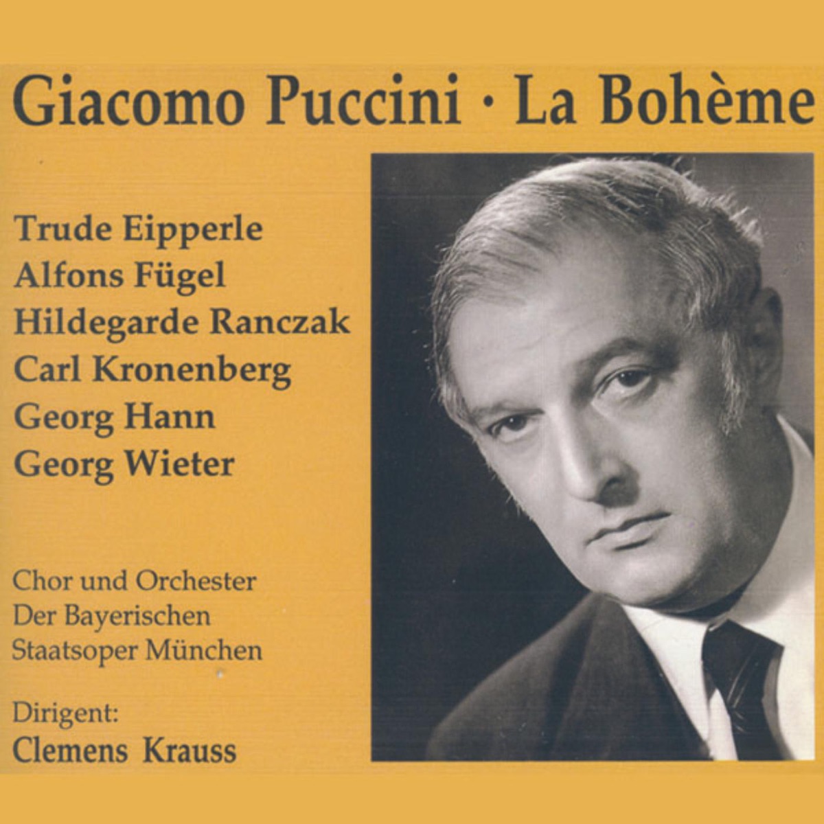 Puccini: La Bohème cover art