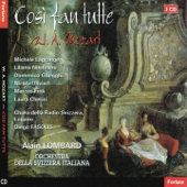 Cover art for Cosi fan tutte : Ouverture by Orchestra della Svizzera Italiana, Alain Lombard, Coro della Radio Svizzera, Diego Fasolis, Domenico Ghegghi, Marcos Fink & Nicola Ulivieri