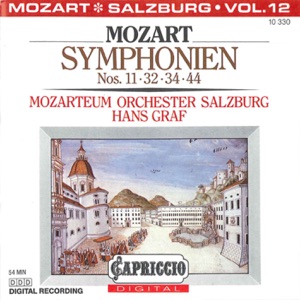 Mozart: Symphonien Nos. 11, 32, 34, 44