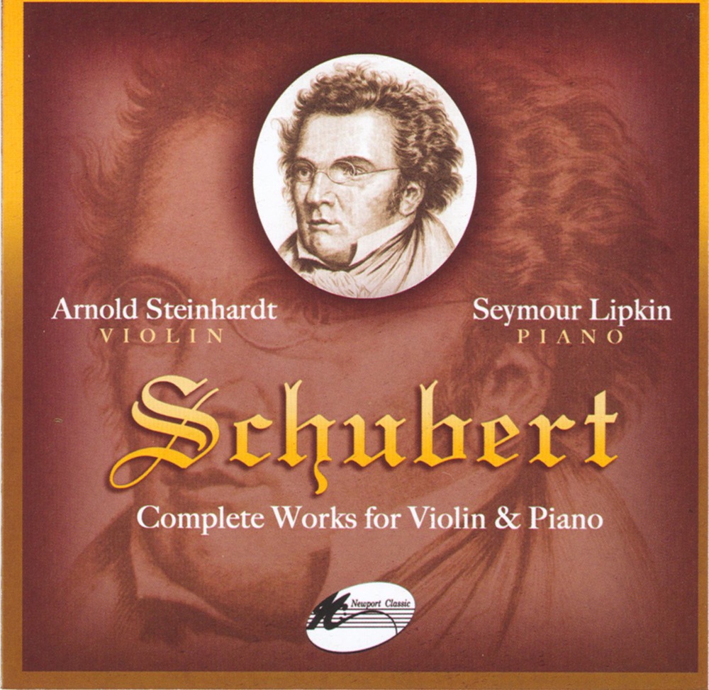 Обложка альбома «Schubert: Complete Works for Violin & Piano» — Arnold Steinhardt & Seymour Lipkin