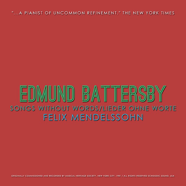 Mendelssohn: Songs Without Words
