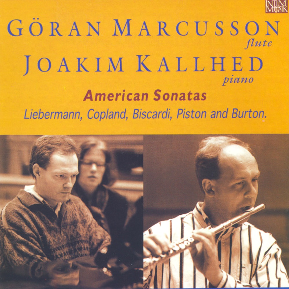 Обложка альбома «American Sonatas» — Joakim Kallhed & Göran Marcusson