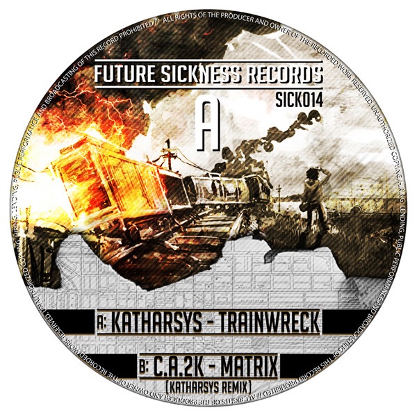 Обложка альбома «Train Wreck / Matrix (Katharsys Remix) - Single» — Katharsys & C.A.2K