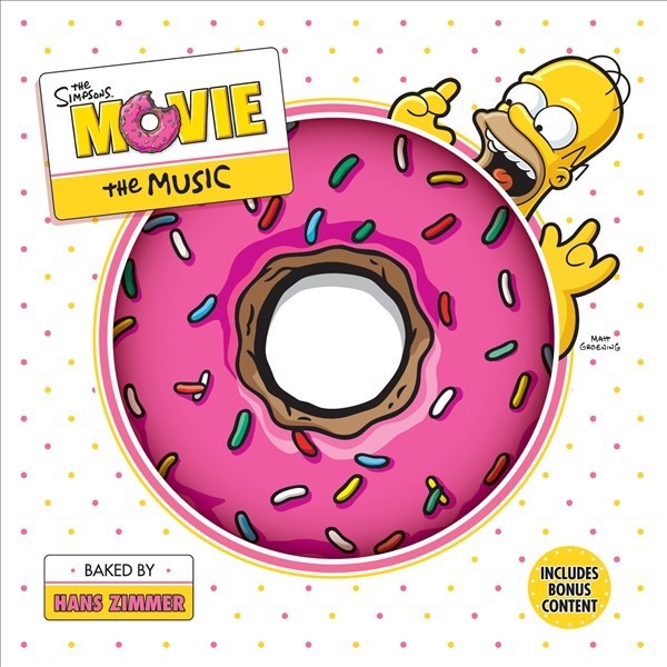 The Simpsons Movie: The Music cover art