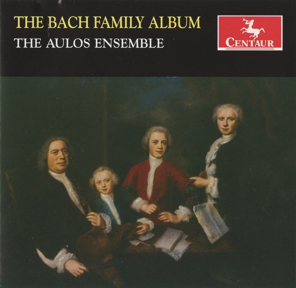 Обложка альбома «The Bach Family Album» — Aulos Ensemble