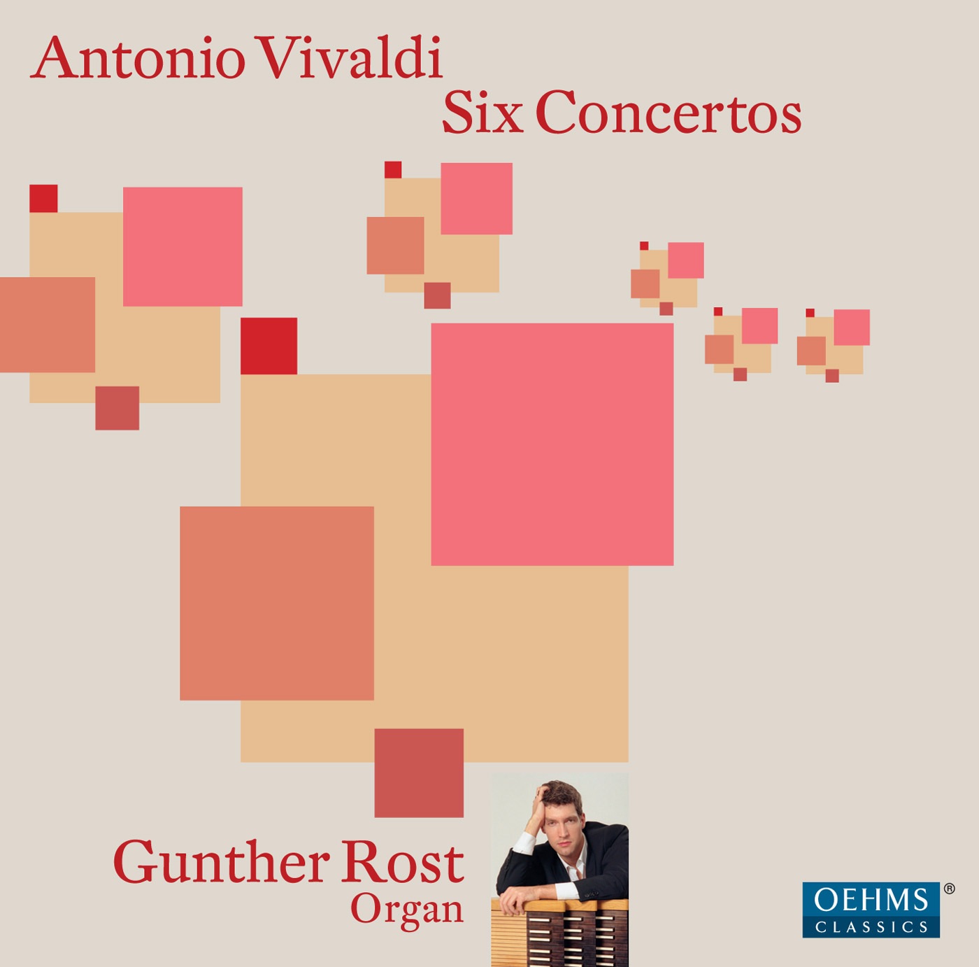 Vivaldi: 6 Concertos in Arrangements by Johann Sebastian Bach and Gunther Rost by Gunther Rost album cover