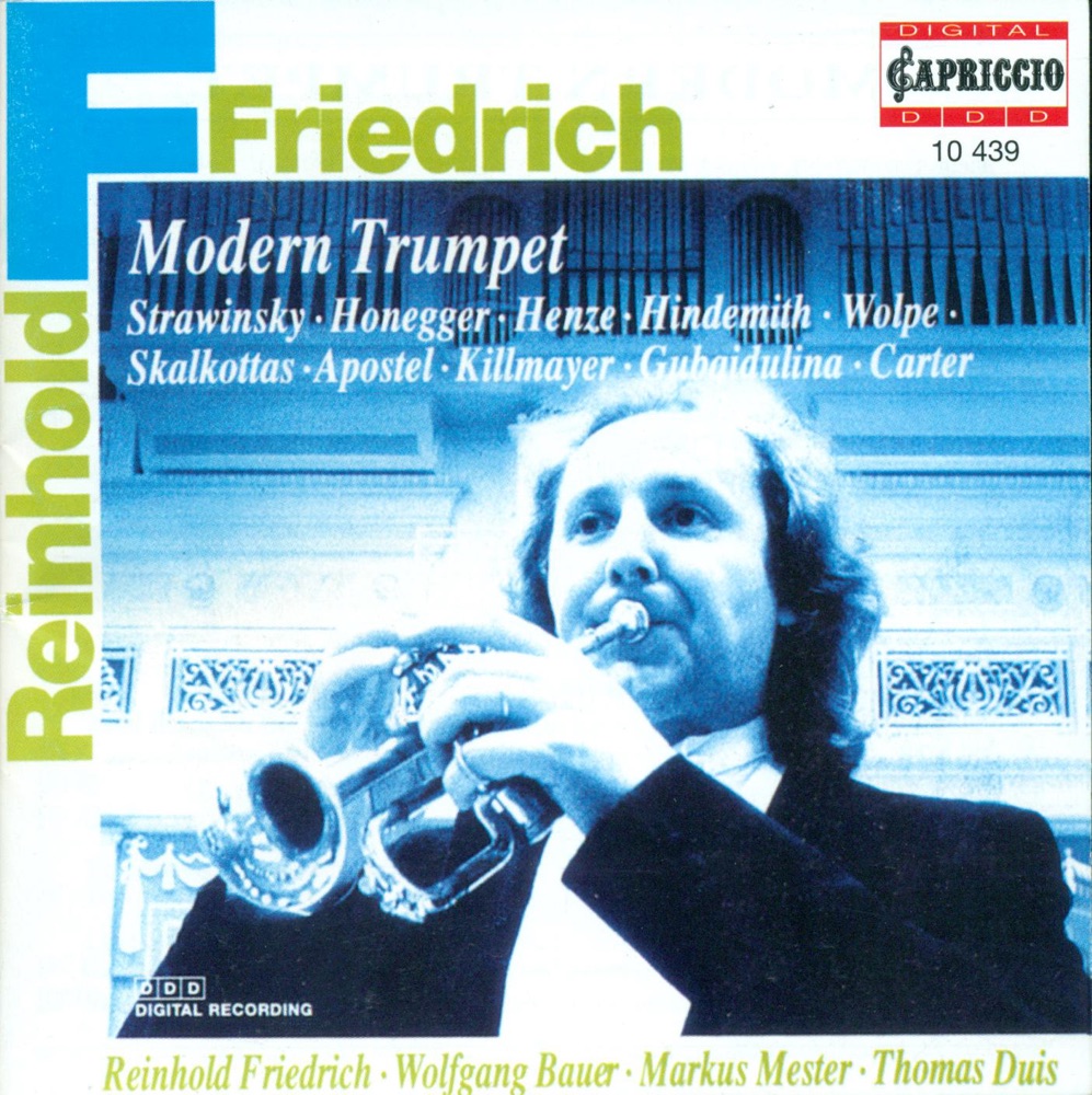 Обложка альбома «Trumpet Recital» — Thomas Duis, Reinhold Friedrich, Wolfgang Bauer & Markus Mester