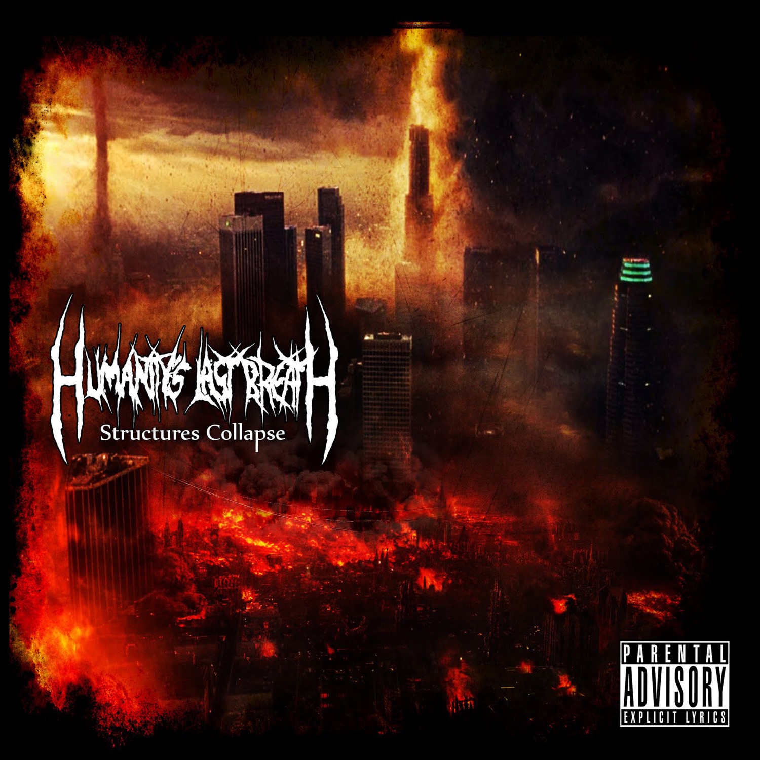 Structures Collapse by Humanity's Last Breath album cover