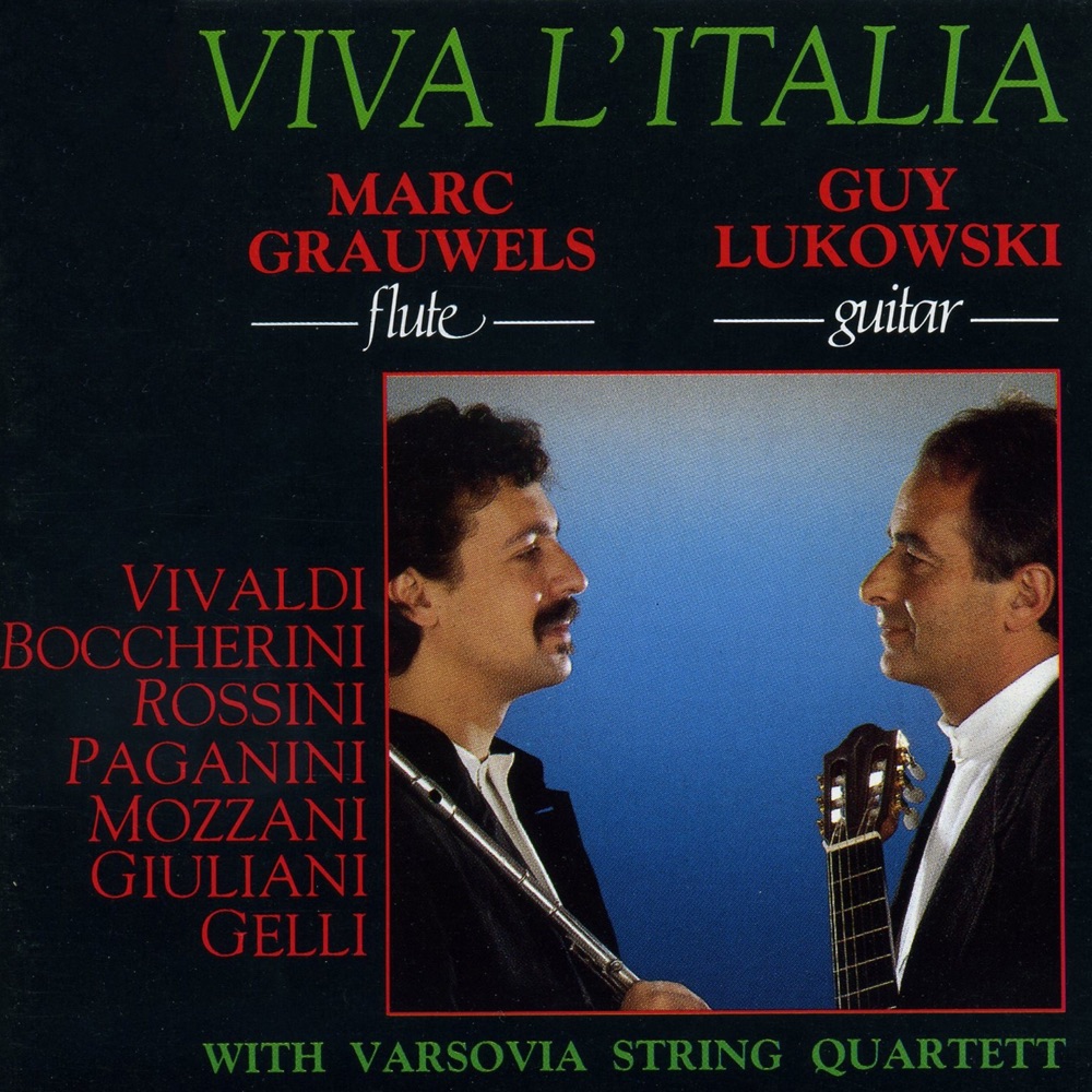 Обложка альбома «Viva l'Italia» — Marc Grauwels, Guy Lukowski & Varsovia String Quartett