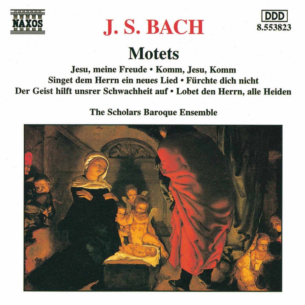 Обложка альбома «Bach, J.S.: Motets, Bwv 225-230» — Scholars Baroque Ensemble
