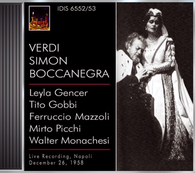 Verdi, G.: Simon Boccanegra [Opera] (1958)