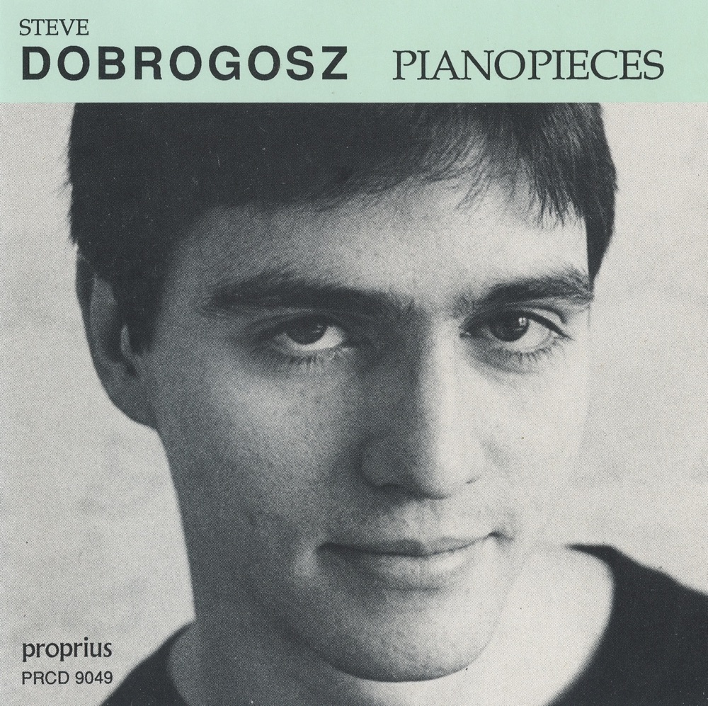 Обложка альбома «Dobrogosz: Piano Pieces» — Petur Ostlund, Steve Dobrogosz, Bobo Stenson & Alex Reil