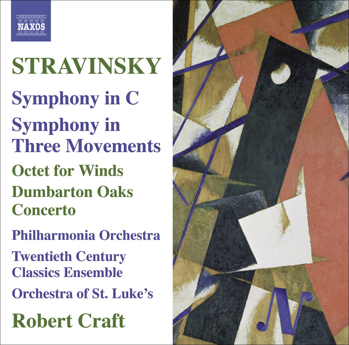 Stravinsky: Symphony In C, Symphony In 3 Movements, Octet & Dumbarton Oaks, Vol. 10