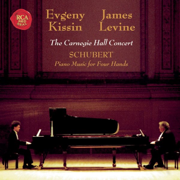 Обложка альбома «Schubert: Piano Music for Four Hands» — Evgeny Kissin & James Levine