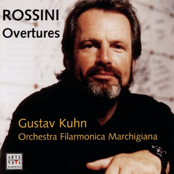 Обложка альбома «Rossini: Overtures» — Gustav Kuhn & Orchestra Filarmonica Marchigiana