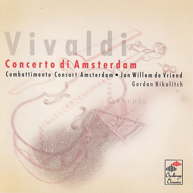 Обложка альбома «Vivaldi: Concerto di Amsterdam» — Combattimento Consort Amsterdam, Gordon Nikolitch & Jan Willem de Vriend