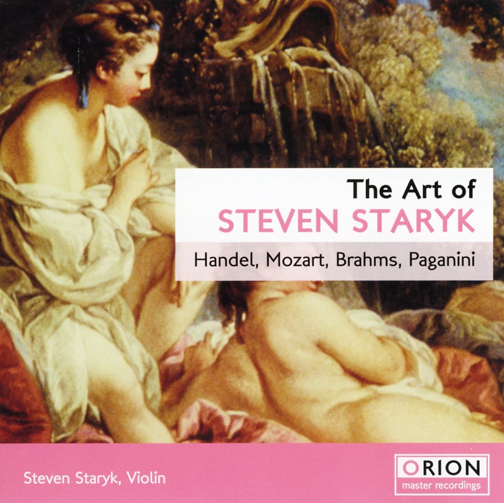 Обложка альбома «The Art of Steven Staryk: Handel, Mozart, Brahms & Paganini» — Douglas Gamley, London Festival Orchestra & Steven Staryk