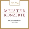 Paul Hindemith Konzert für Klavier und Orchester: Lento. Langsam Paul Hindemith