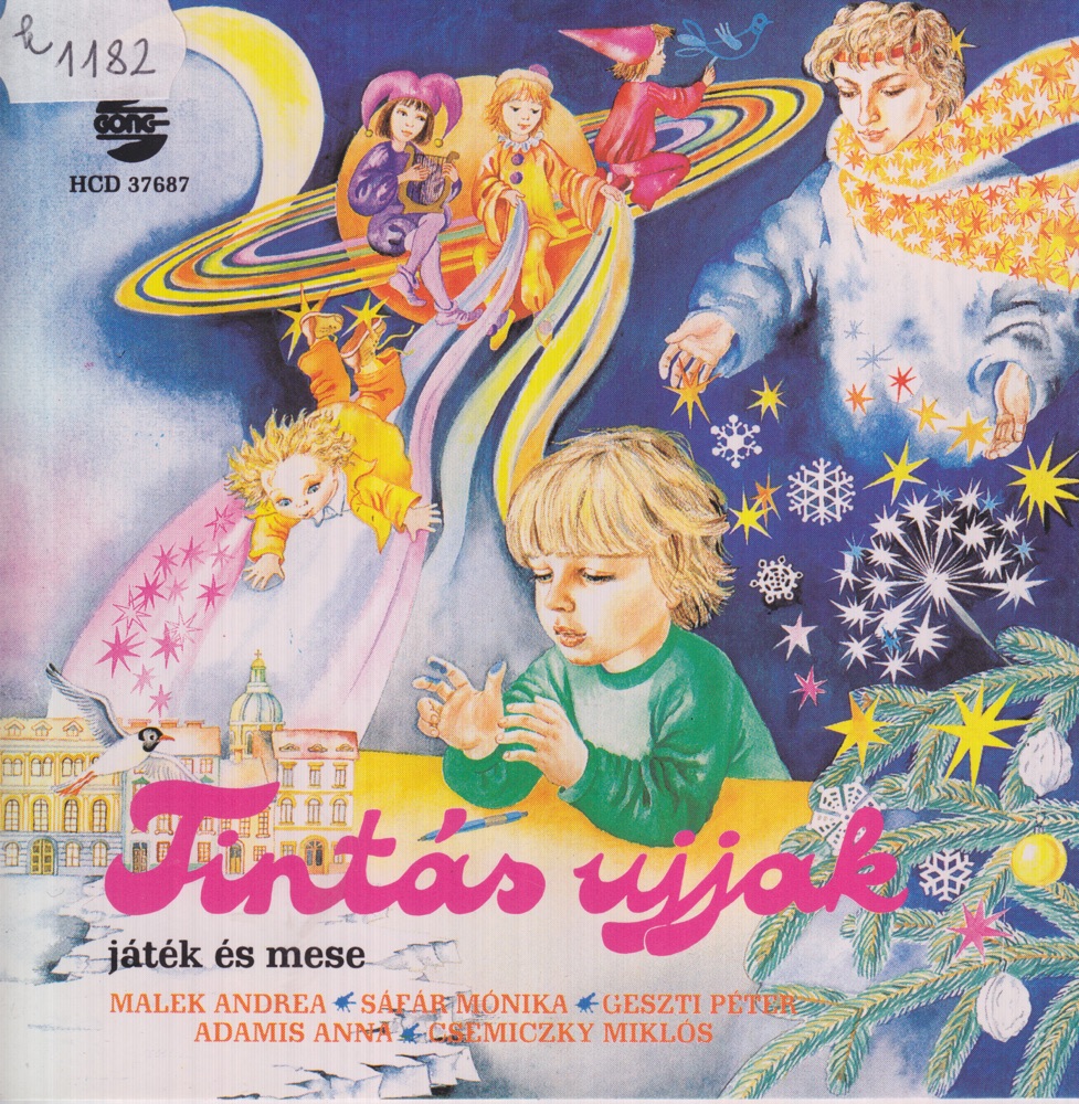 Обложка альбома «Tintás Ujjak» — Andrea Malek, Mónika Sáfár, Péter Geszti & Anna Adamis