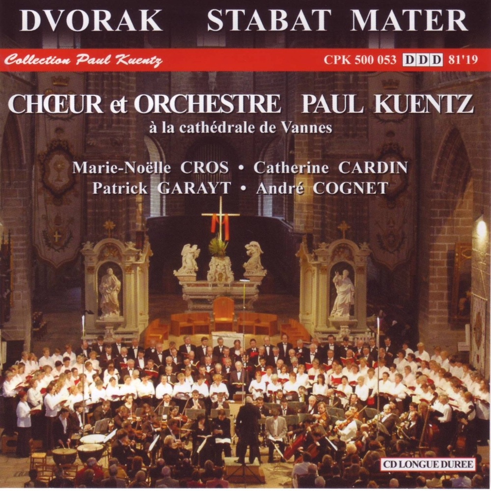 Обложка альбома «Dvorak : Stabat Mater» — Paul Kuentz & Marie-Noëlle Cros