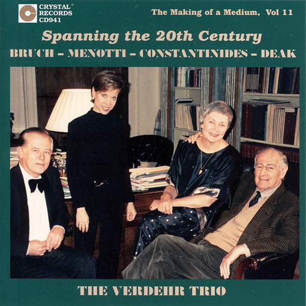 Обложка альбома «The Making of a Medium, Vol 11 (Spanning the 20th Century)» — The Verdehr Trio, Walter Verdehr, Elsa Ludewig-Verdehr & Kathryn Brown