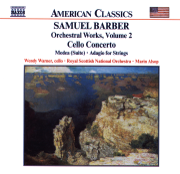 Barber: Cello Concerto, Medea Suite, Adagio for Strings - Wendy Warner, Marin Alsop & Royal Scottish National Orchestra
