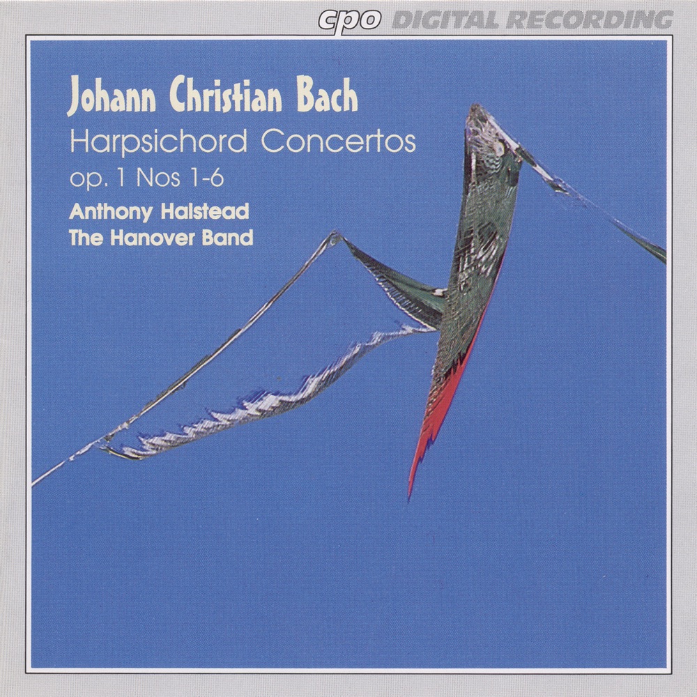 Обложка альбома «Bach, J.C.: 6 Harpsichord Concertos, Op. 1» — Anthony Halstead & Hanover Band