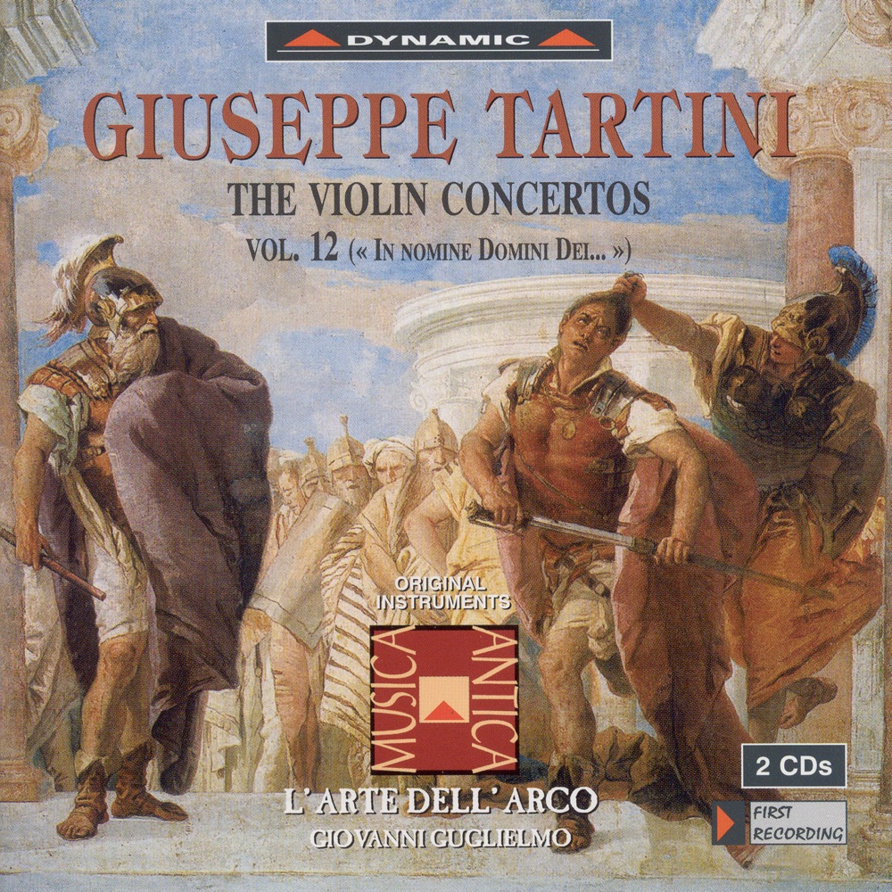 Обложка альбома «Tartini: Violin Concertos, Vol. 12 - D. 5, 9, 24, 49, 64, 79, 97, 106, 122» — L' Arte dell'Arco, Giovanni Guglielmo, Federico Guglielmo & Carlo Lazari