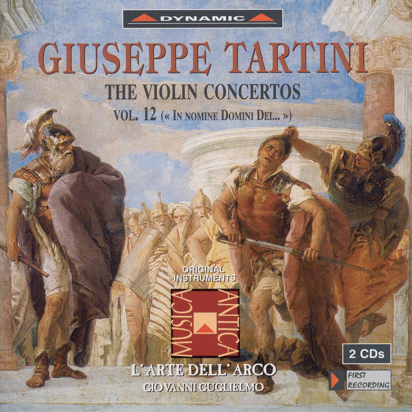 Tartini: Violin Concertos, Vol. 12 - D. 5, 9, 24, 49, 64, 79, 97, 106, 122 by L' Arte dell'Arco, Giovanni Guglielmo, Federico Guglielmo & Carlo Lazari album cover