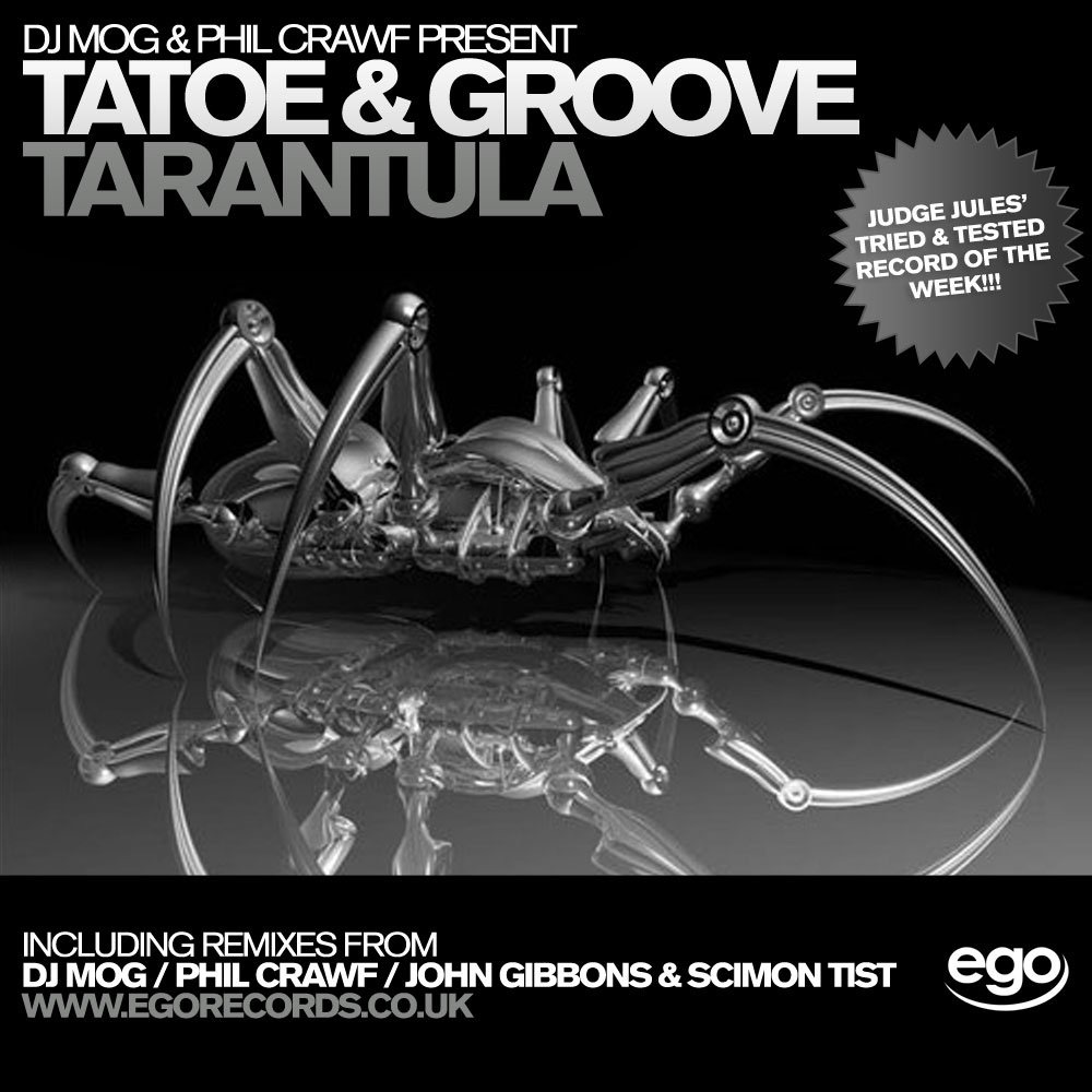 Обложка альбома «Tarantula (DJ Mog & Phil Crawf Present) - EP» — DJ Mog, Groove, Phil Crawf & Tatoe
