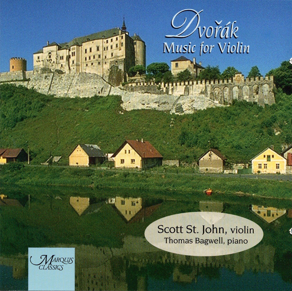 Обложка альбома «Dvorak Music for Violin» — Scott St. John & Thomas Bagwell