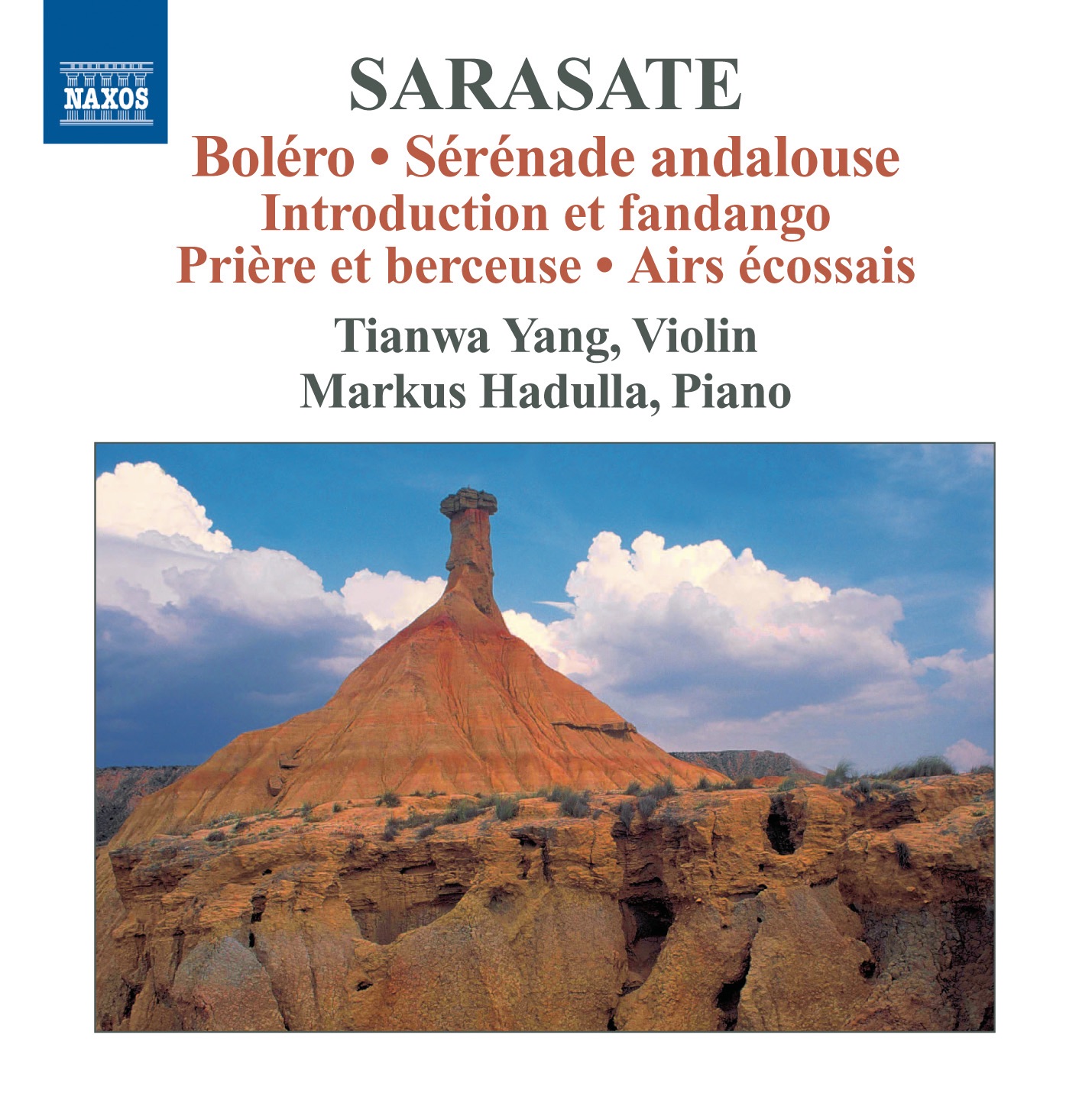 Sarasate: Violin and Piano Music, Vol. 3 by Markus Hadulla & Tianwa Yang album cover
