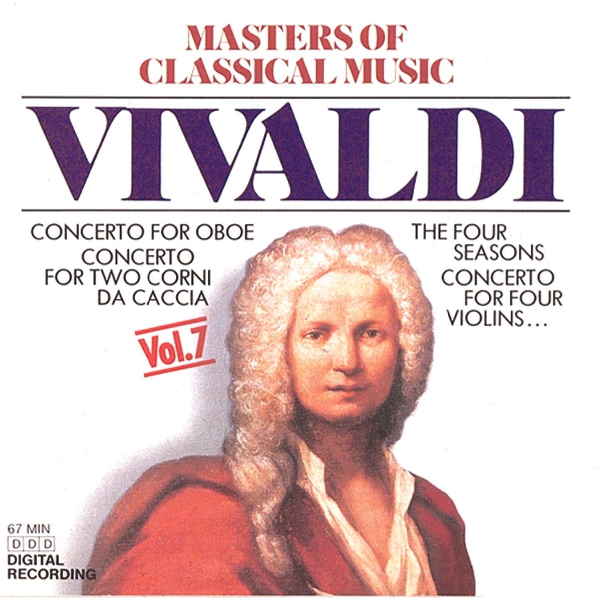 The Masters of Classical Music - Vivaldi cover art