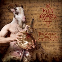 Album cover for Blood, Death & Damnation by Kult ov Azazel
