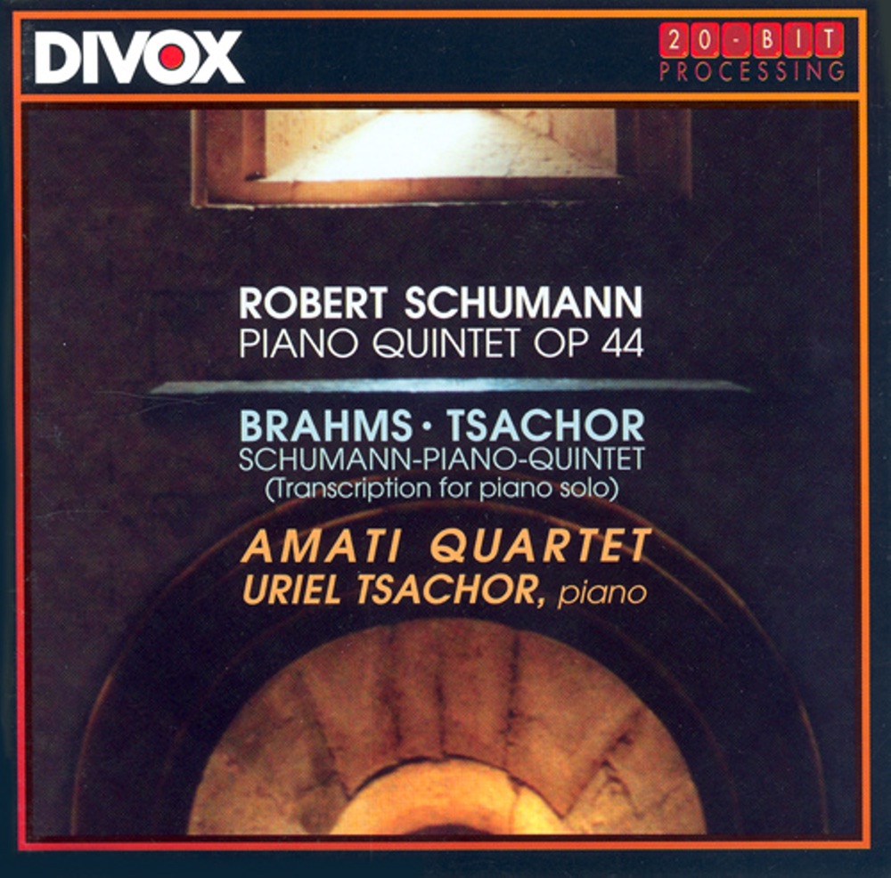 Обложка альбома «Schumann: Piano Quintet in E-Flat Major - Brahms: Schumann - Piano Quintet» — Amati Quartet