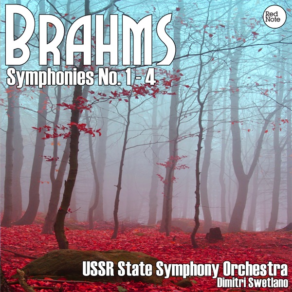 Cover of Brahms: Symphonies No. 1 - 4