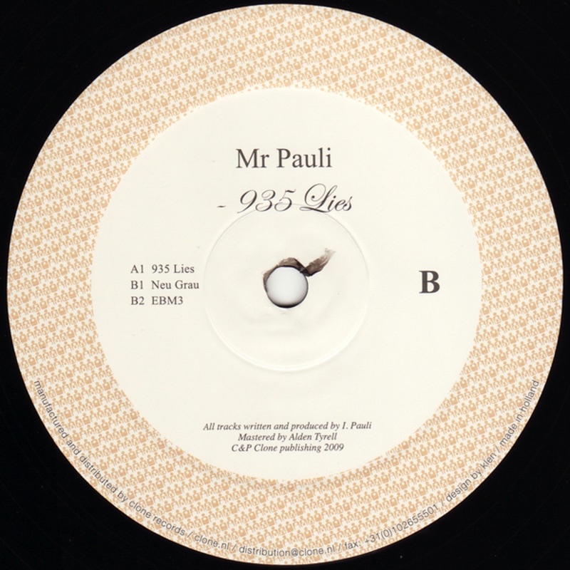 Обложка альбома «935 Lies - EP» — Mr. Pauli