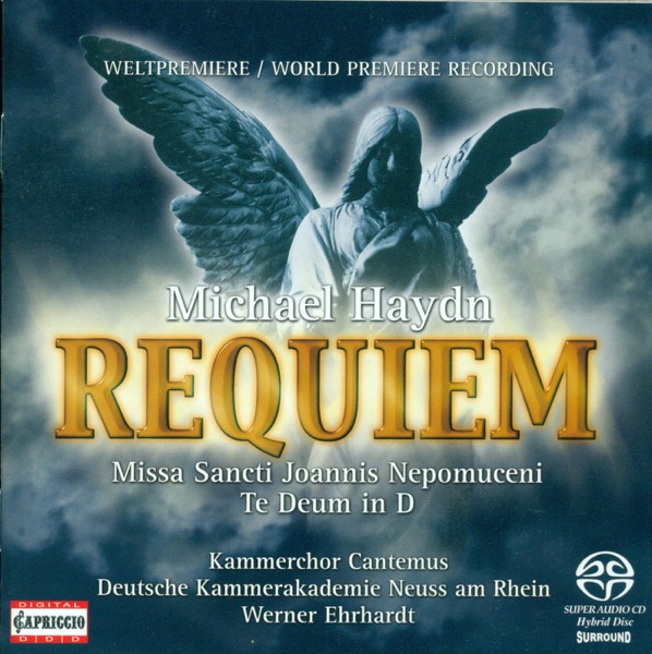 Haydn, M.: Requiem In C Minor - Missa Sancti Joannis Nepomuceni - Te Deum In D Major