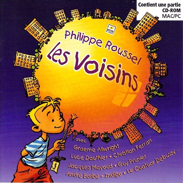 Обложка альбома «Les voisins» — Philippe Roussel