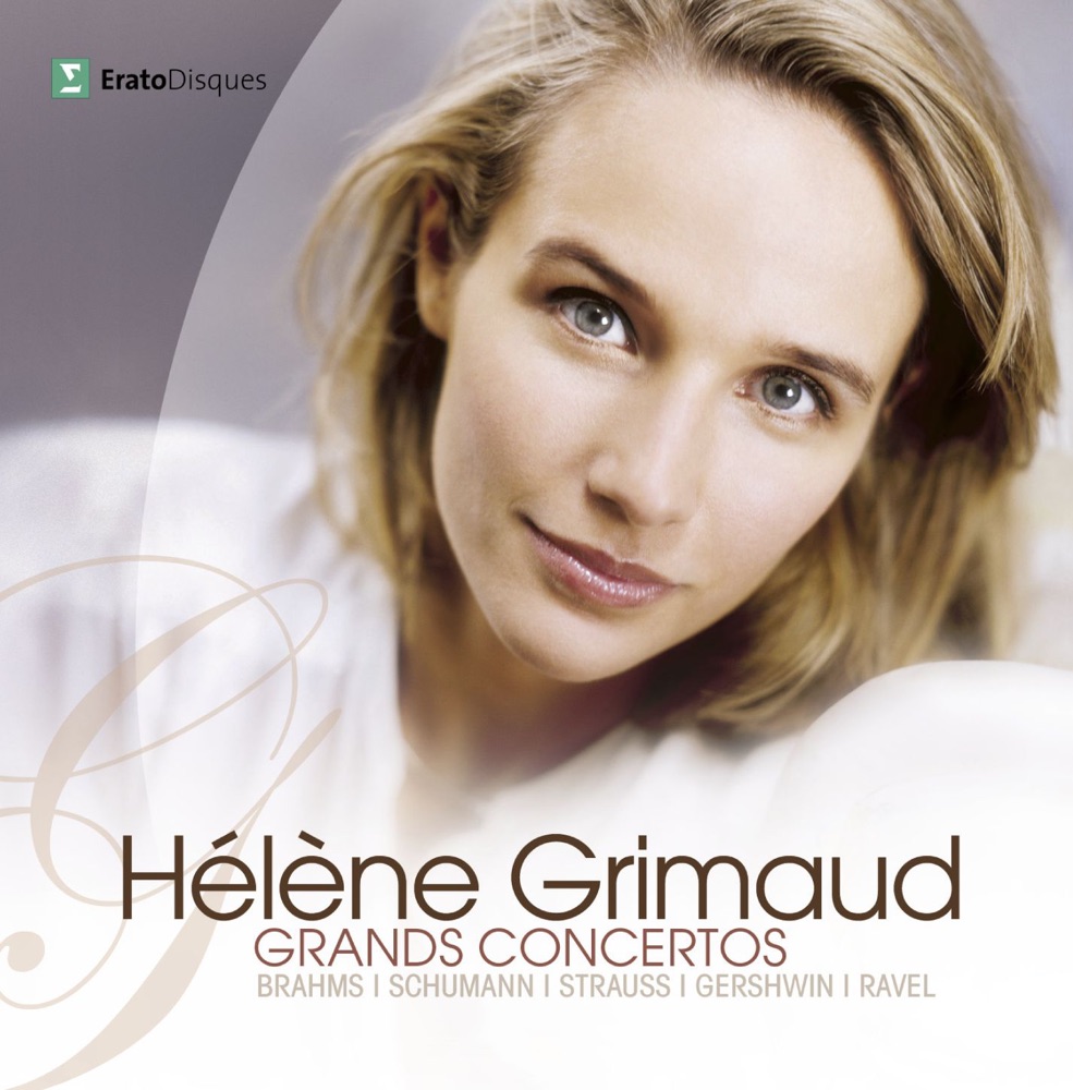 Обложка альбома «Grands concertos - Brahms, Schumann, Strauss, Gershwin, Ravel» — Baltimore Symphony Orchestra, David Zinman & Hélène Grimaud
