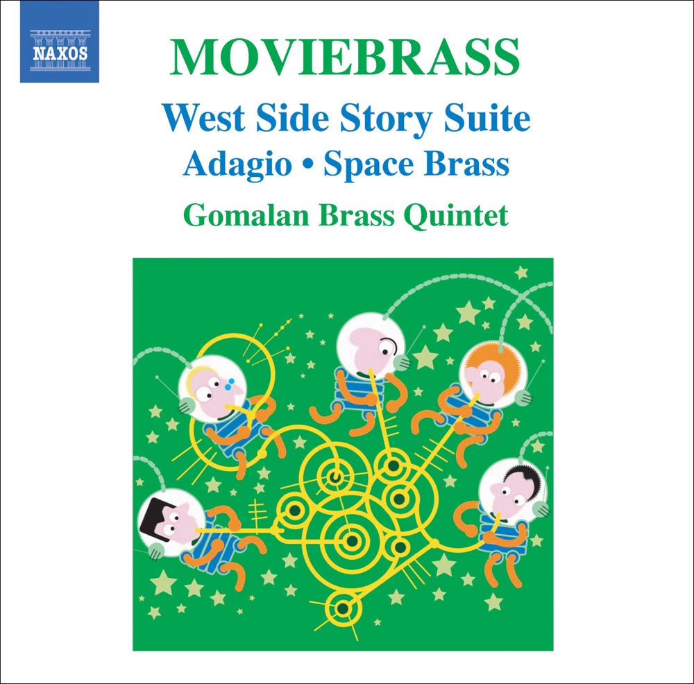Обложка альбома «Moviebrass» — Gomalan Brass Quintet
