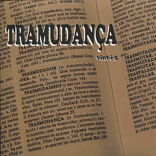 Tramudanca – Vint-I-5 CD viršelis