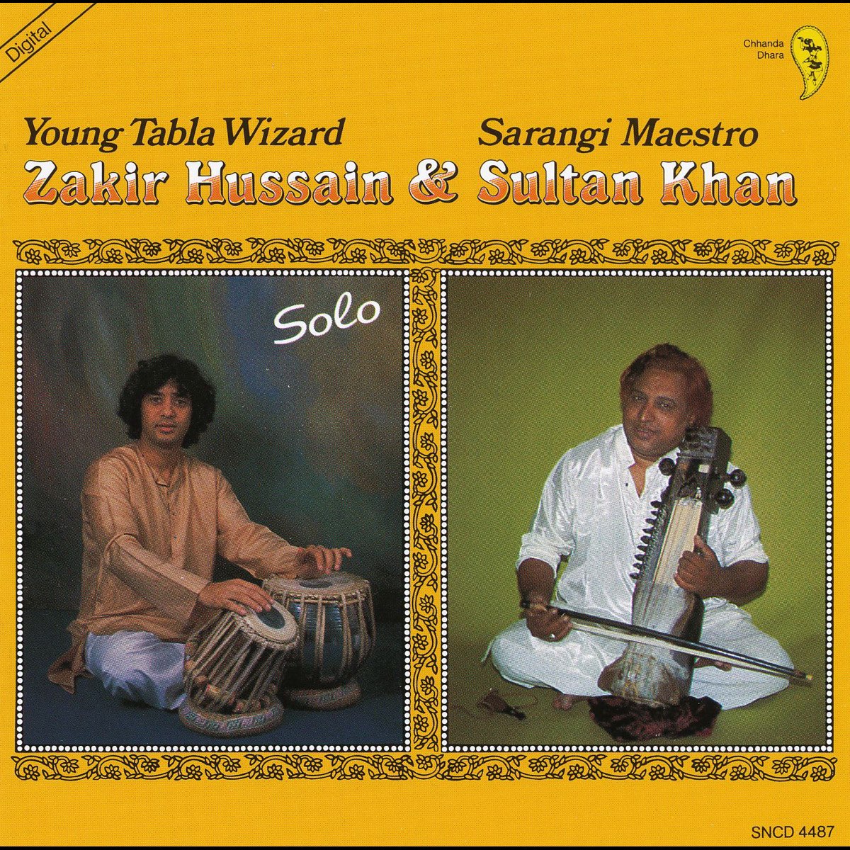 ‎Young Tabla Wizard Zakir Hussain & Sarangi Maestro Sultan Khan by 