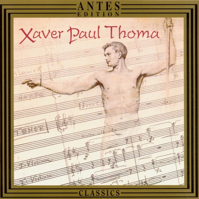 Обложка альбома «Xaver Paul Thoma» — Joachim Schall, Michael Gielen, Philippe Auguin, Staatsorchester Stuttgart, Trio Coll'Arco & Wolfgang Buenten